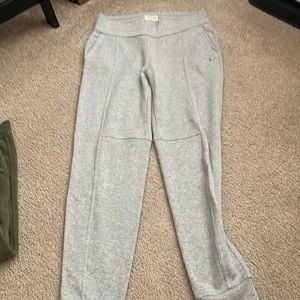 Prana full links, heather, gray sweatpants